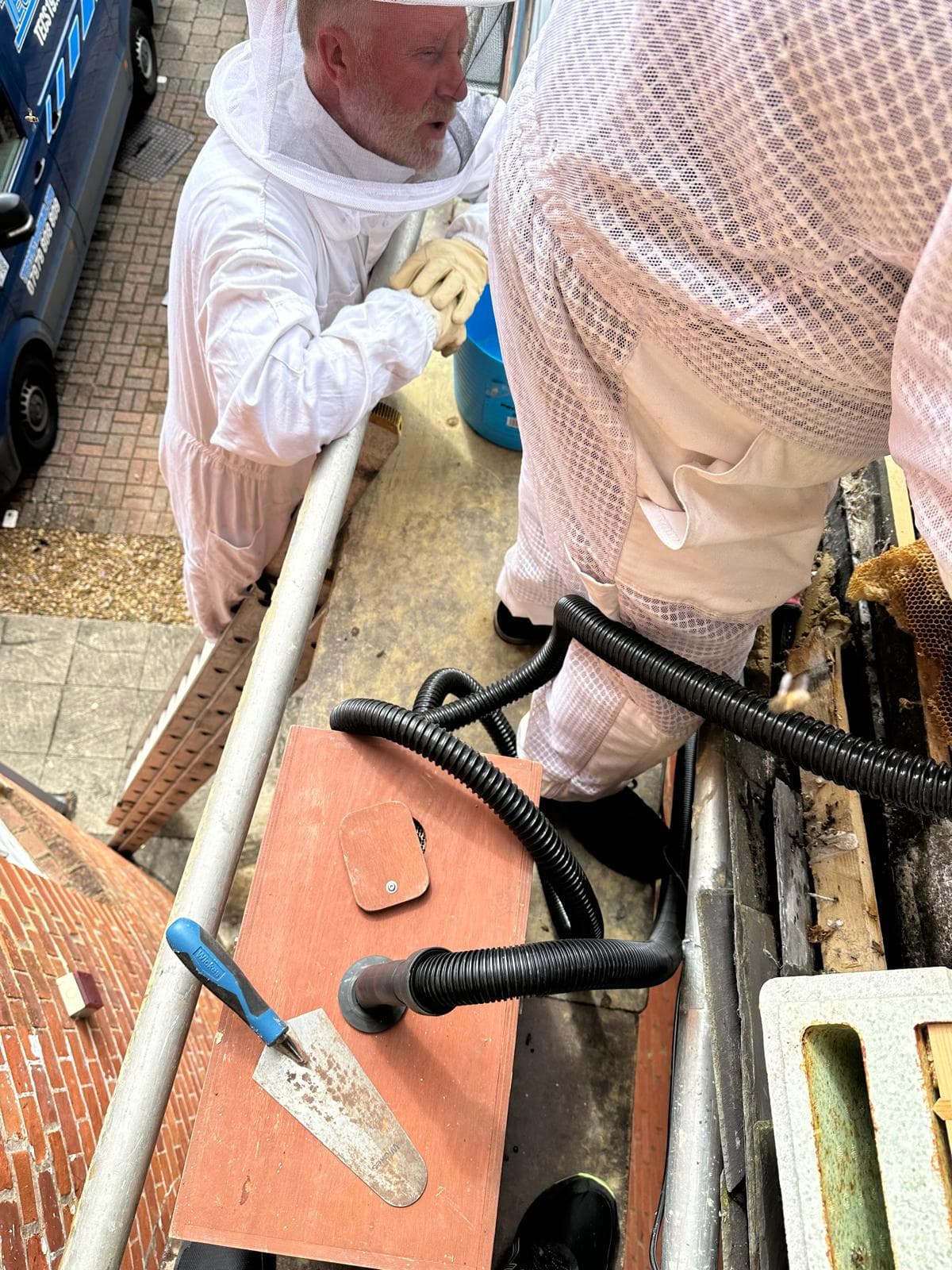 TECS19 team on site